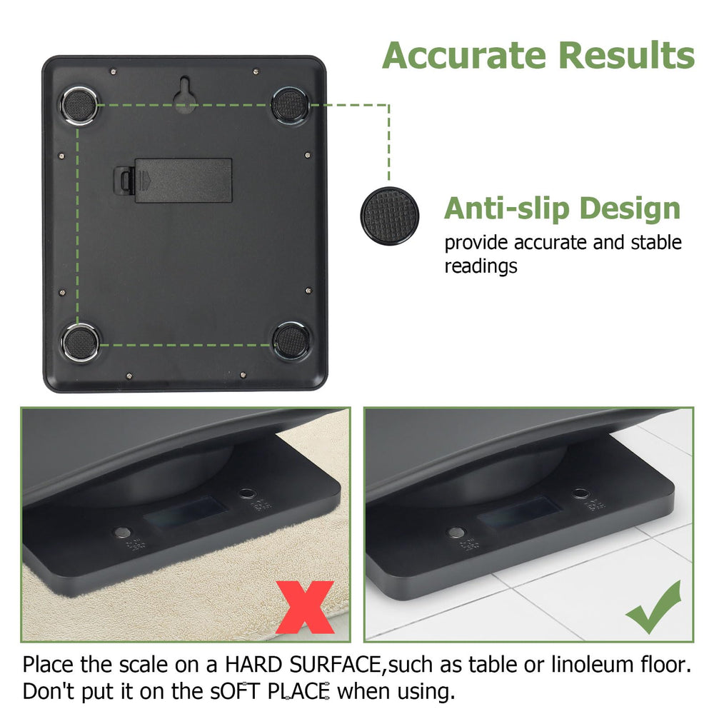 Qulable digital small animals scale used for precise feeding portions