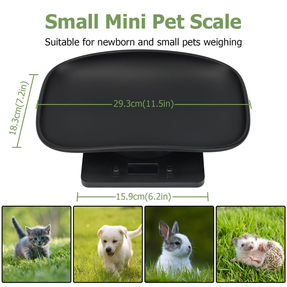 Qulable scale on a hard surface for stable weighing