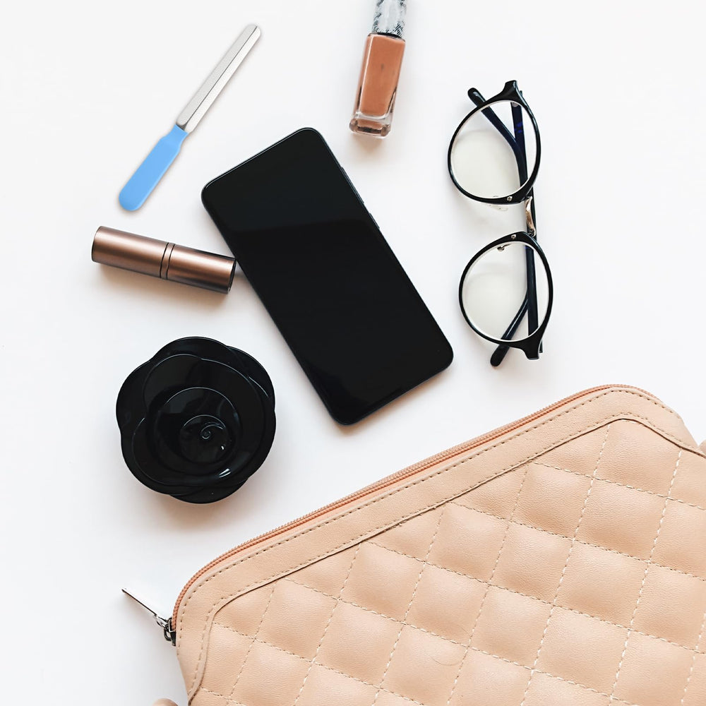 Qulkws travel-ready nail care kit blue, ideal for quick grooming sessions.