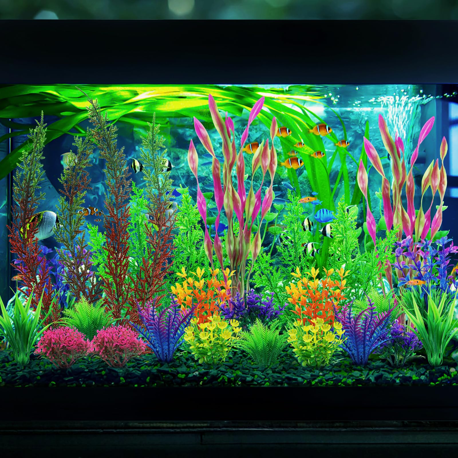 QUOZUO 25pcs set transforms tanks quickly with no fade and low odor when rinsed.
