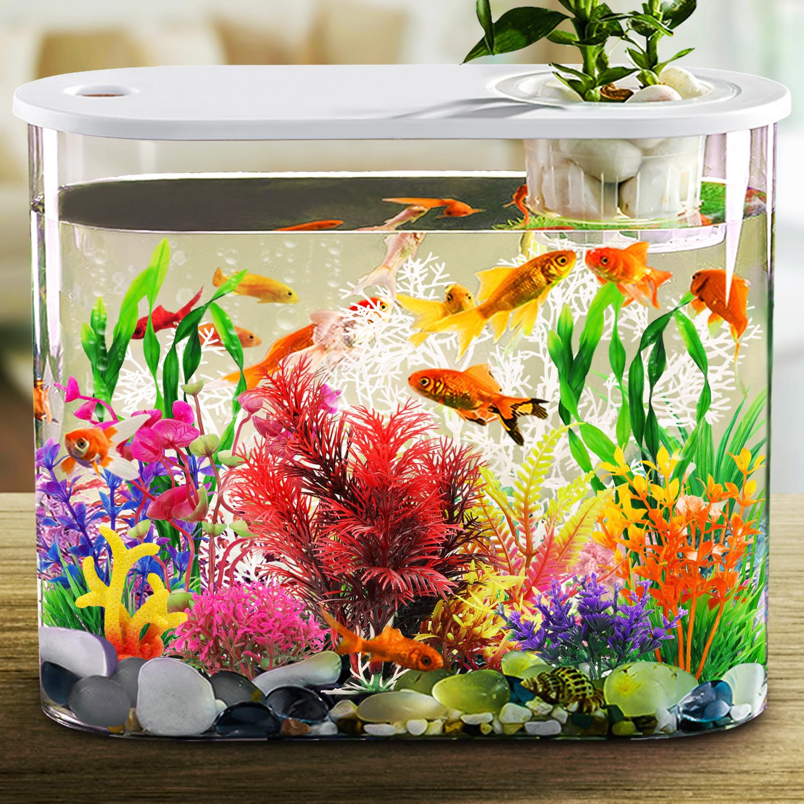 QUOZUO decor items should be soaked before use to restore shape