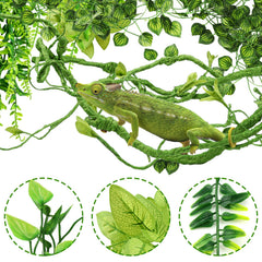 QUOZUO hanging ivy plants providing visual greenery and humidity aid