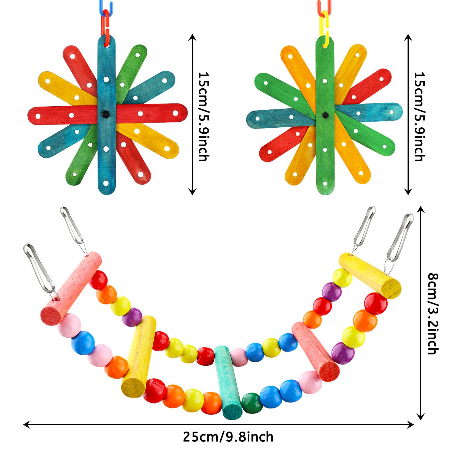 QUOZUO mirror toy sparks curiosity and visual engagement for parakeets