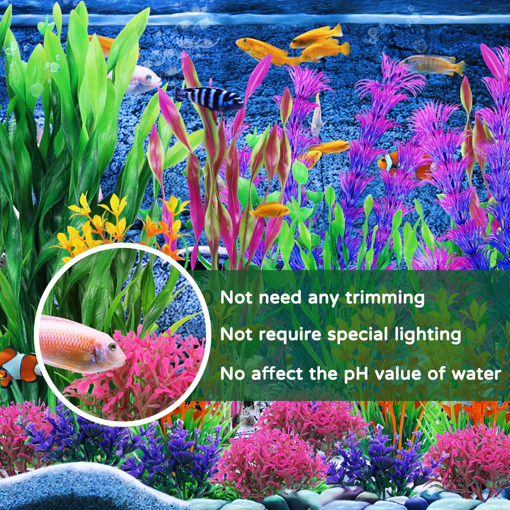 QUOZUO eco-friendly decor offers durable, low-maintenance aquarium enhancement.