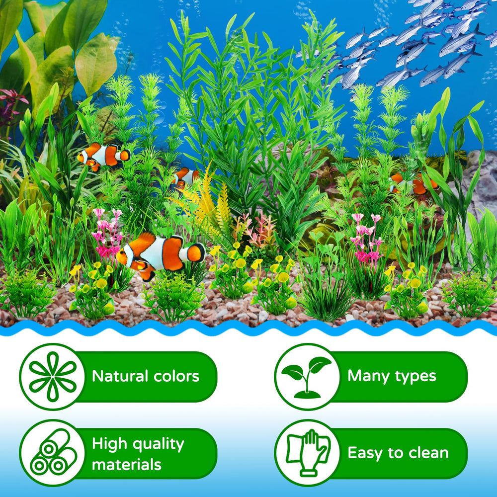 quozuo green aquarium plants dense arrangement for layered scenes
