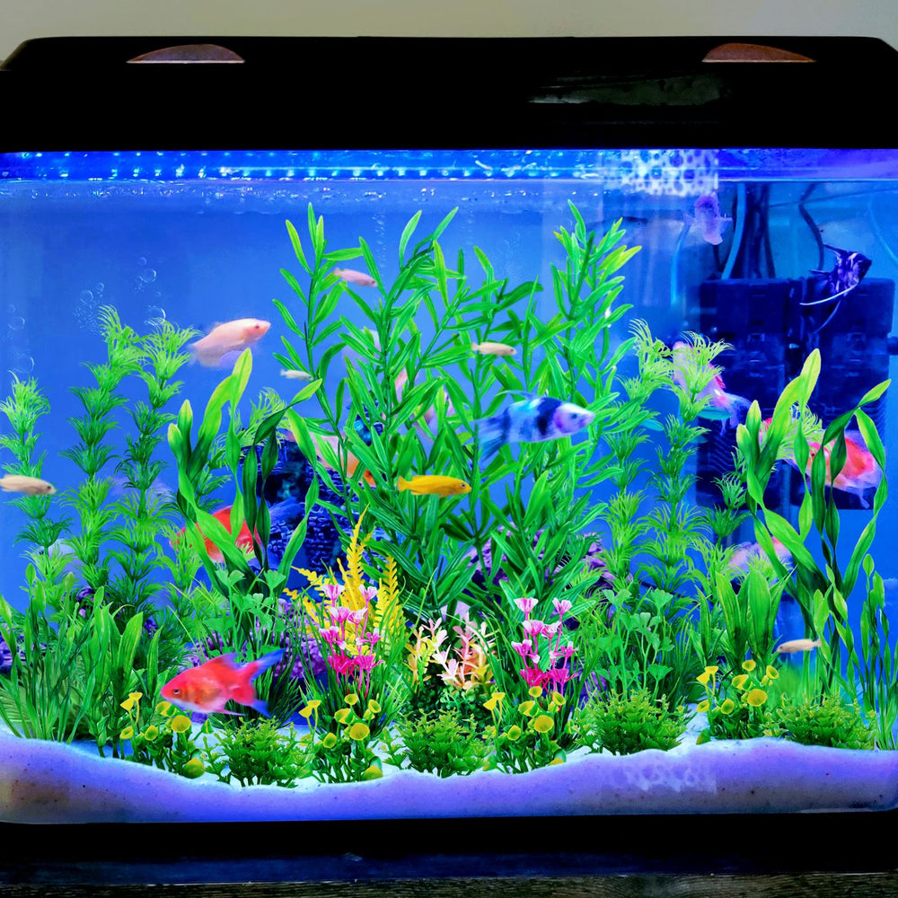 quozuo no fishy smell plastic decor keeps water clean