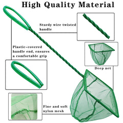 QXBXYHM 5inch aquarium fish net for precise tank snagging