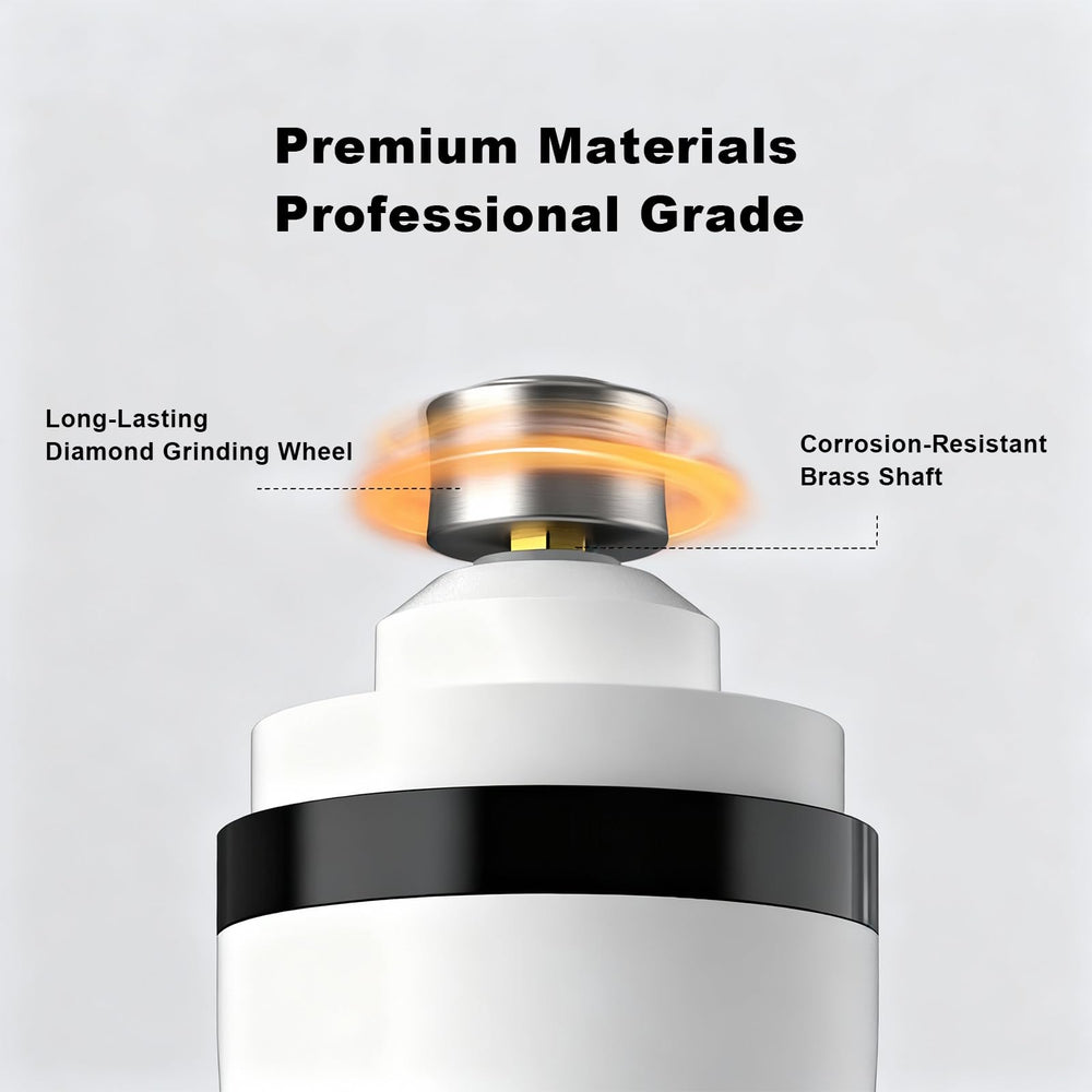 QVJFZUD Silent Groom Pro four diamond bits provide durable nail shaping