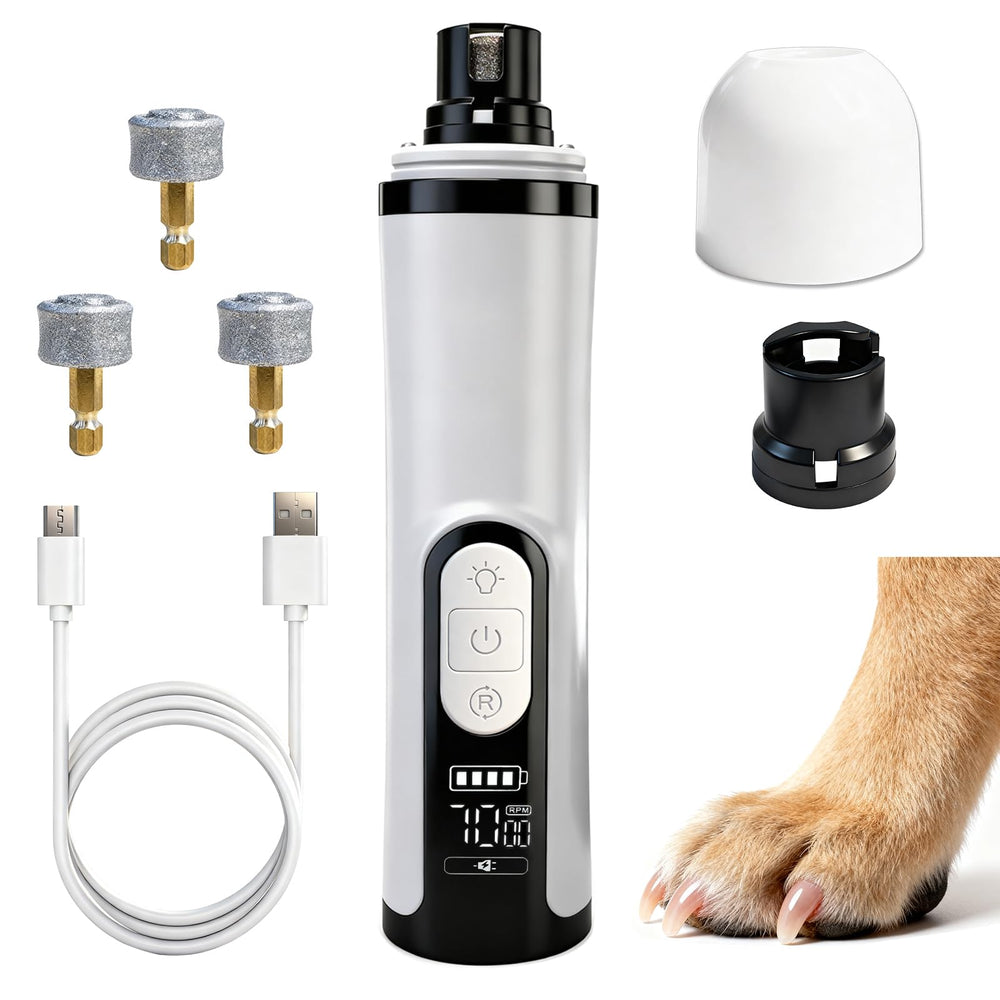QVJFZUD Silent Groom Pro LED light visualizes the quick for safer grinding