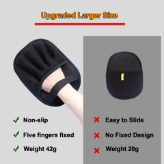 QVJFZUD pet hair removal glove-xl-size expands coverage for faster deshedding.