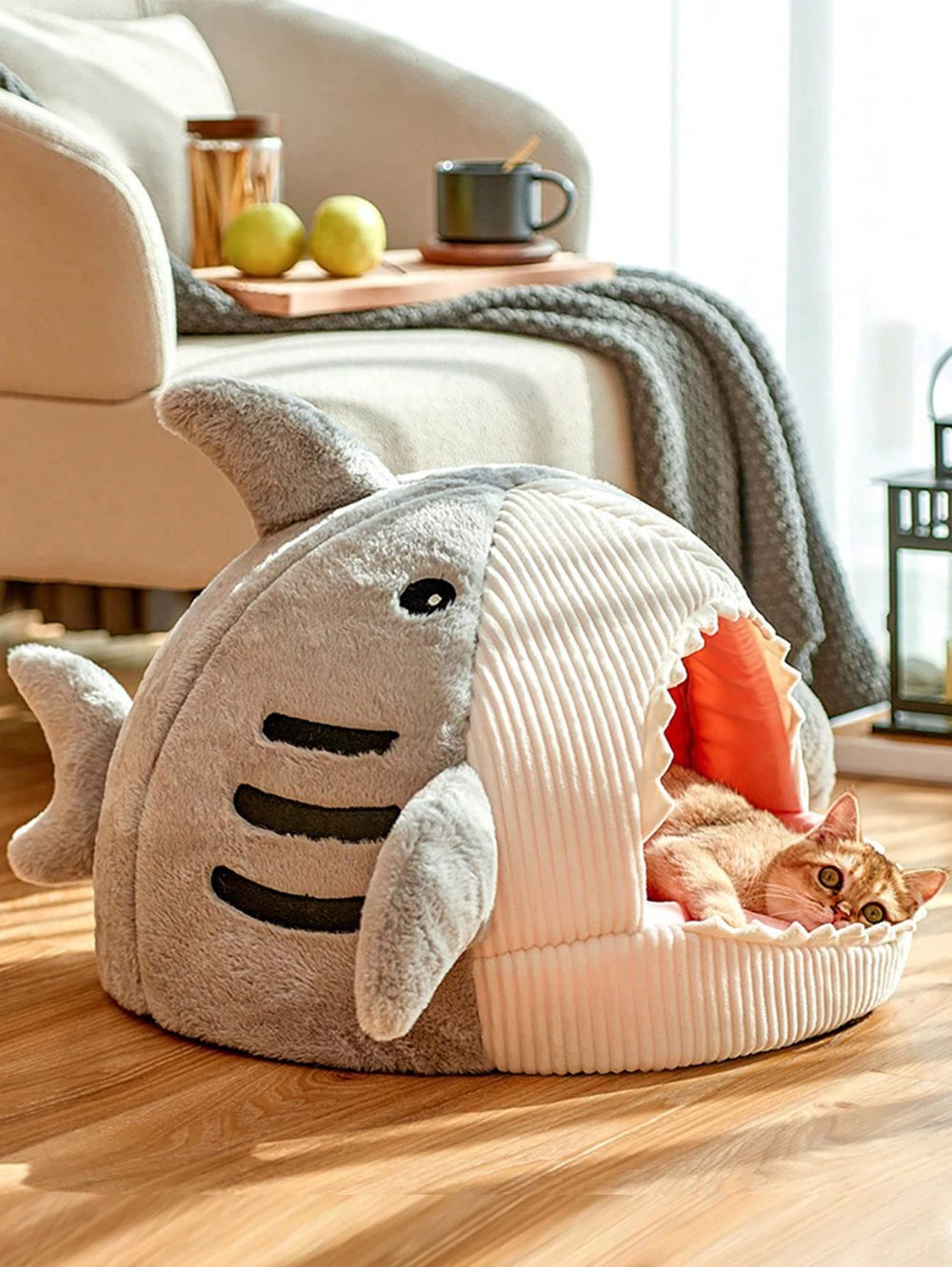 QWINEE pet bed travel-friendly design for easy transport
