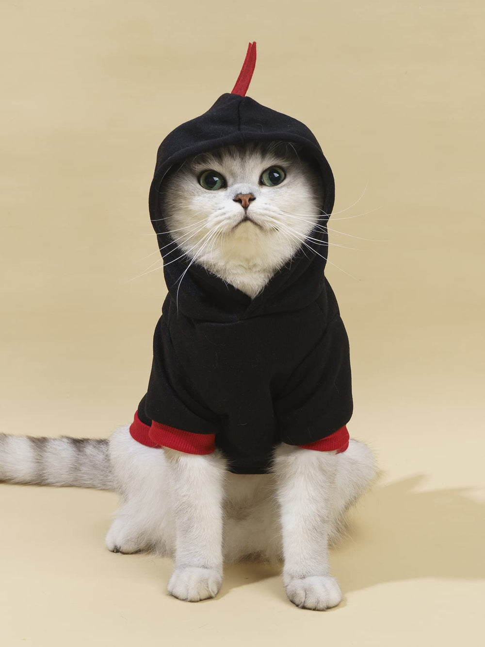 qwinee sudadera dinosaurio, manga corta, favorece movilidad y calidez.