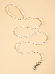 QWINEE lightweight plastic leash with smooth touch for easy wear