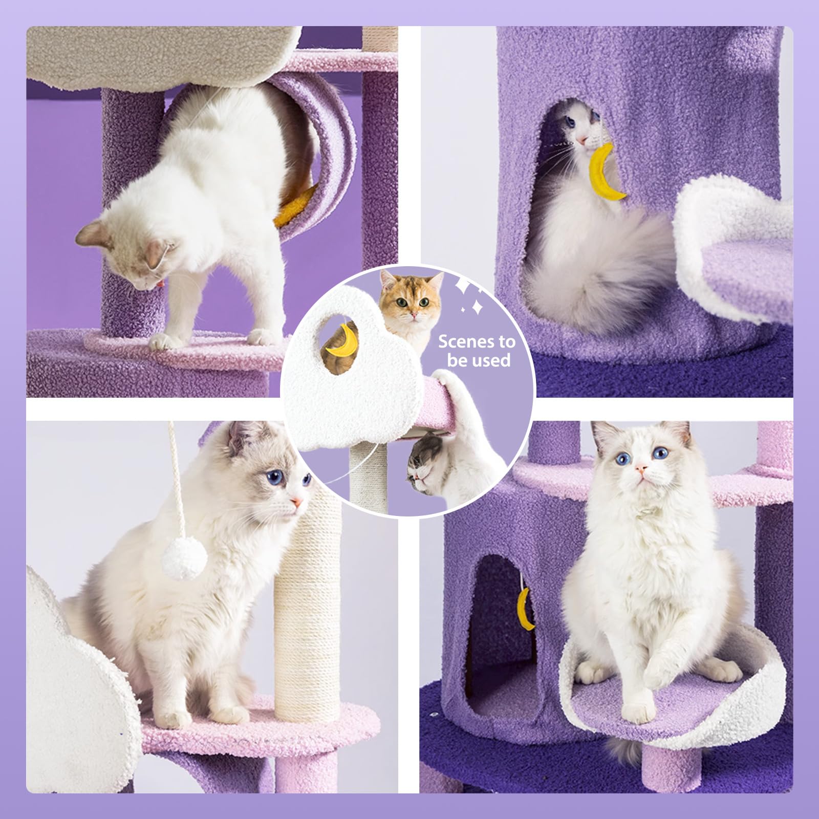QWJORV multi-level structure creates vertical space to climb and explore.