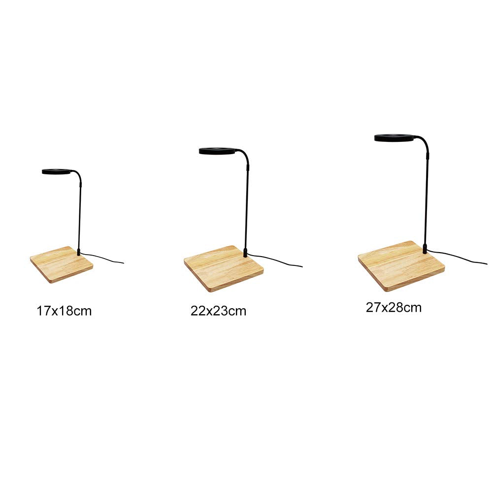 QWLWBU LED full-spectrum light mimics sunlight to enhance plant health and color.