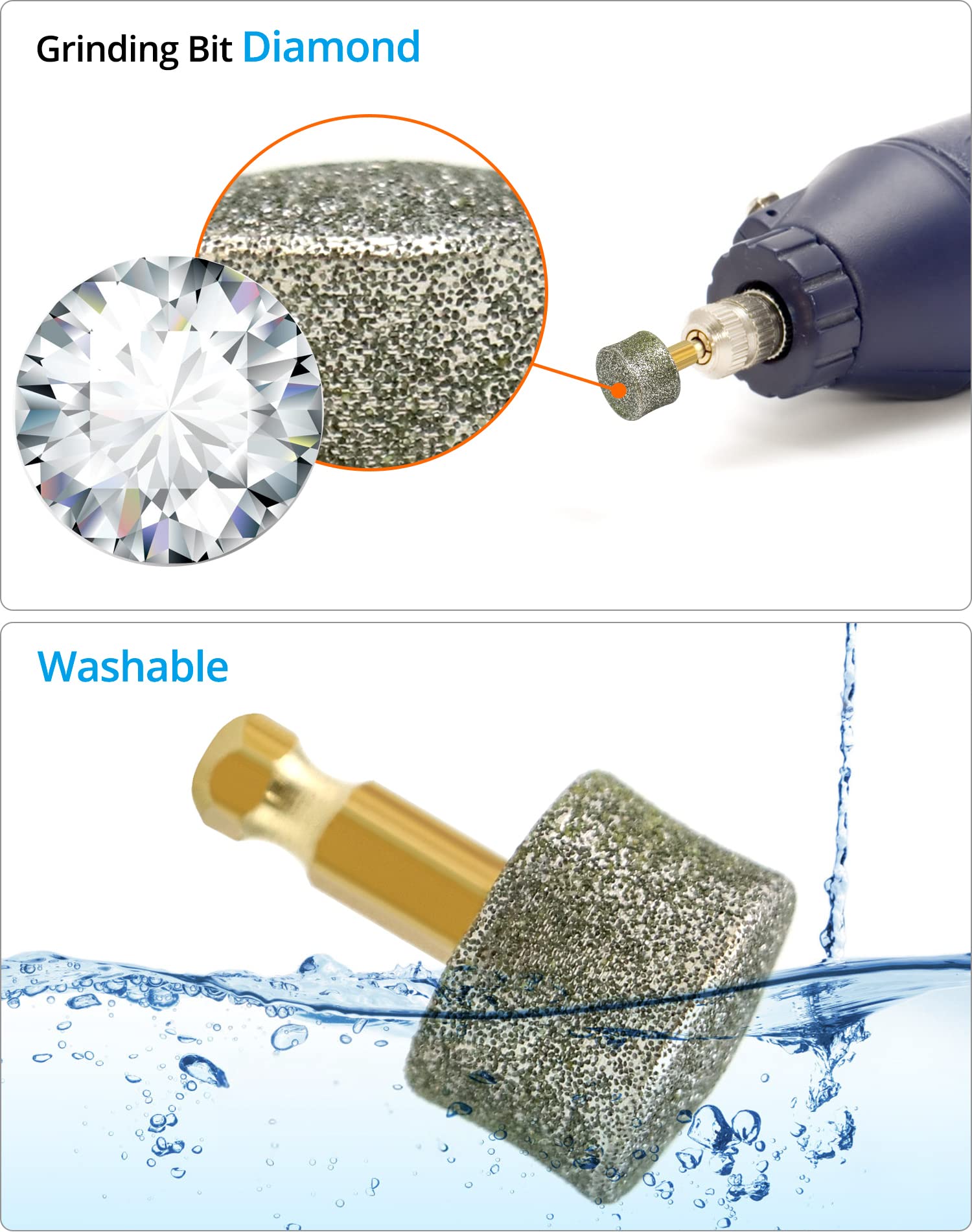 QWORK low-noise operation scene showing calm pet during nail care
