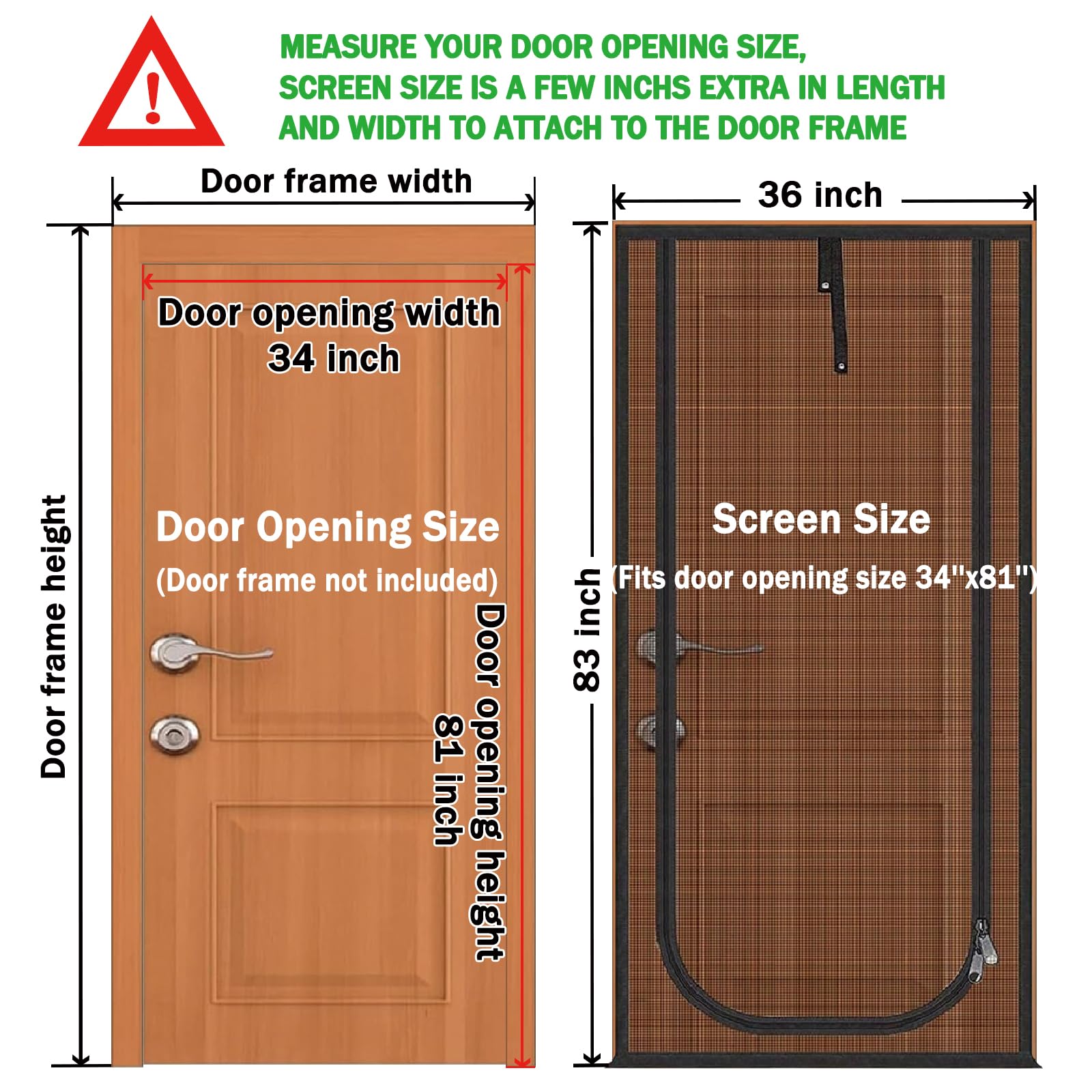 QWR cat screen door thickened mesh detail shows durable vinyl-coated steel wire.