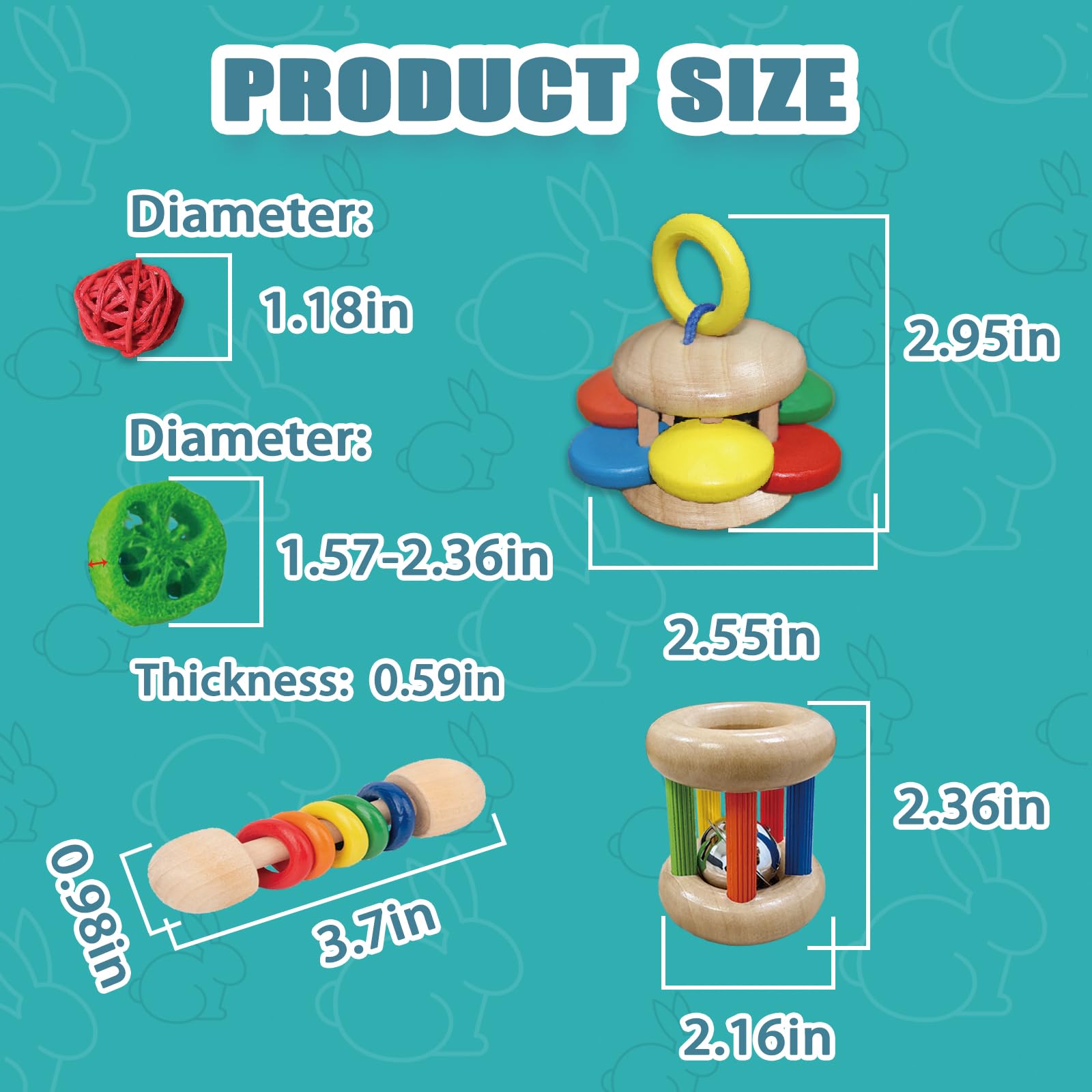 QWR multi-size set provides options for different sizes and ages
