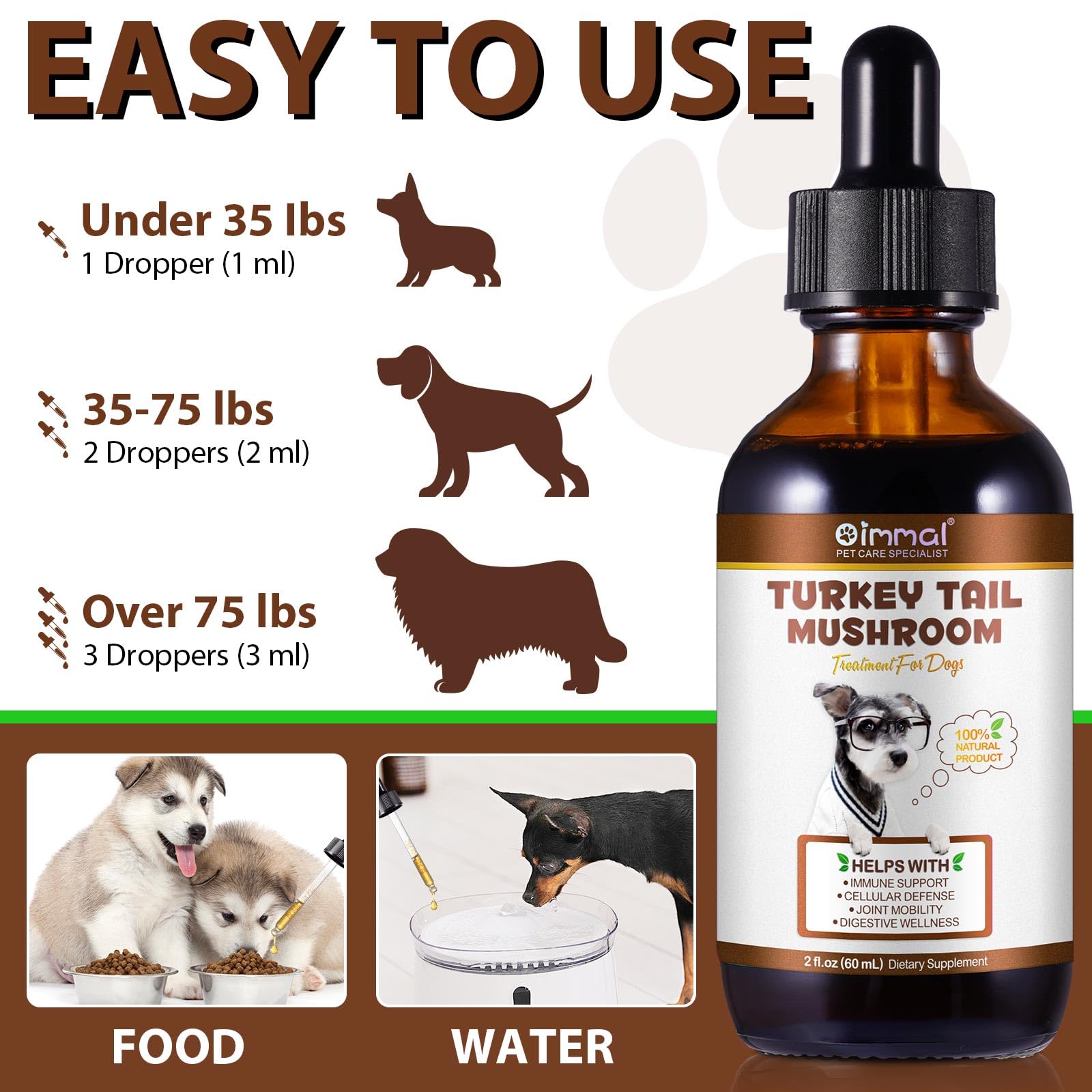 QwsYaay turkey tail fruiting body highlights natural immune support.