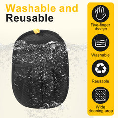 QWYXZZ pet hair remover gloves car interior ready for clean seats