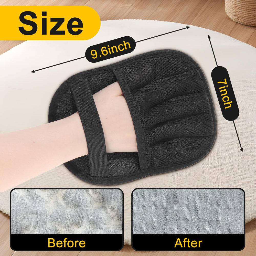 QWYXZZ pet hair remover gloves on clothing removing lint and fur