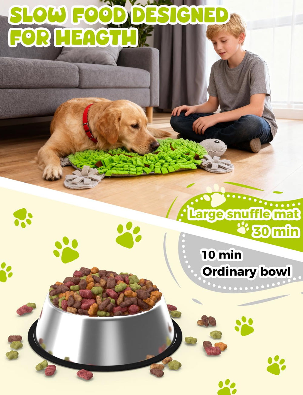 Qxsnuvvlg snuffle mat anxiety relief use offers calming sniffing activity