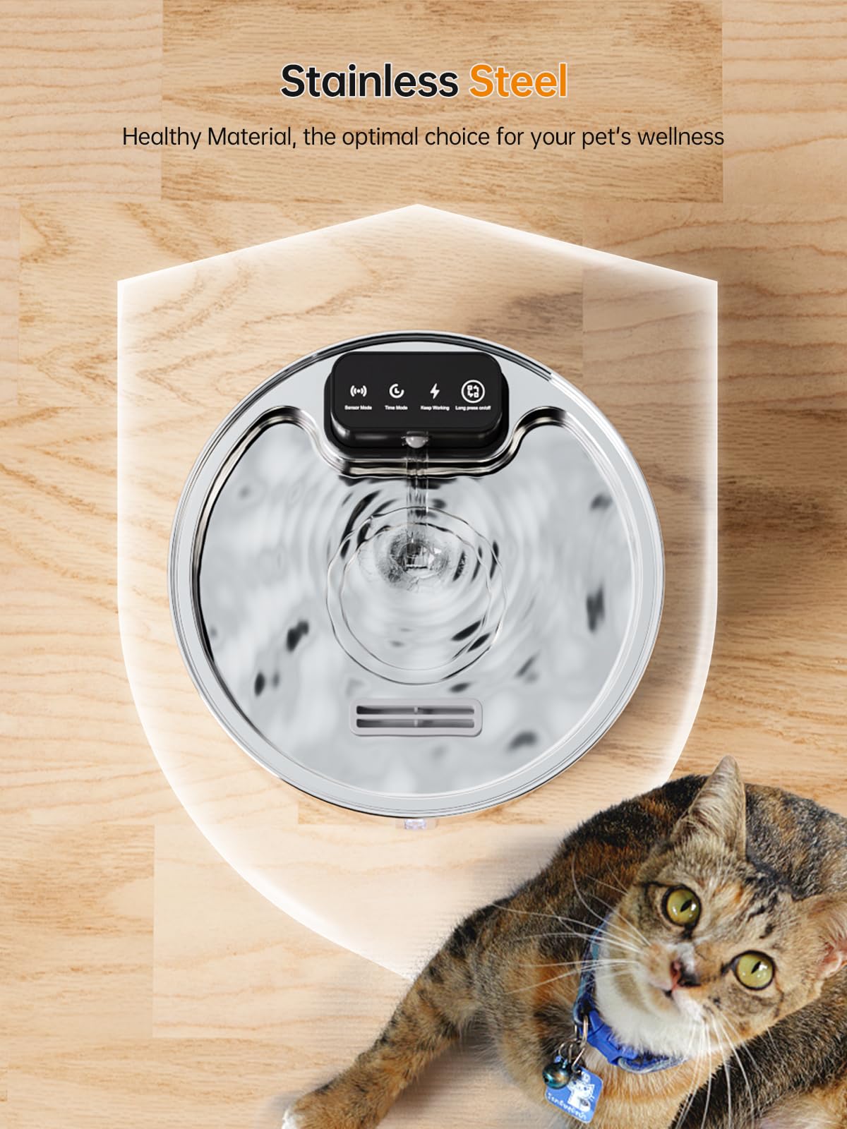 Qzkragt Multi-Stage Filtration System keeps water clean and odor-free.
