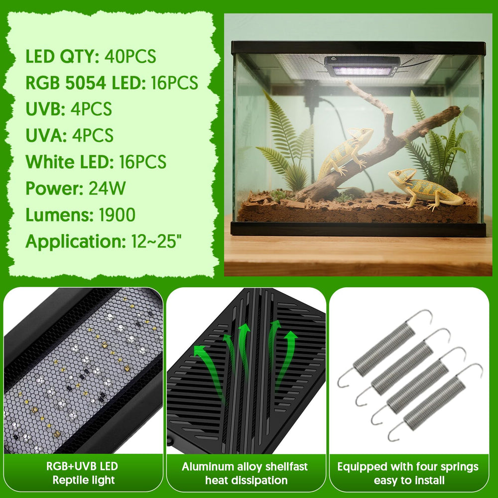 QZQ UVB light aluminum shell ensures heat dissipation and durability.