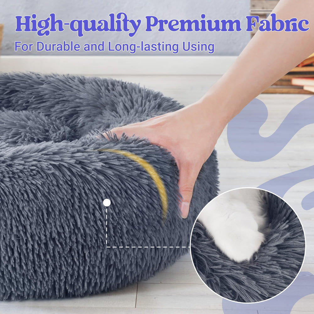 rabbitgoo cat bed machine washable for easy cleaning after adventures