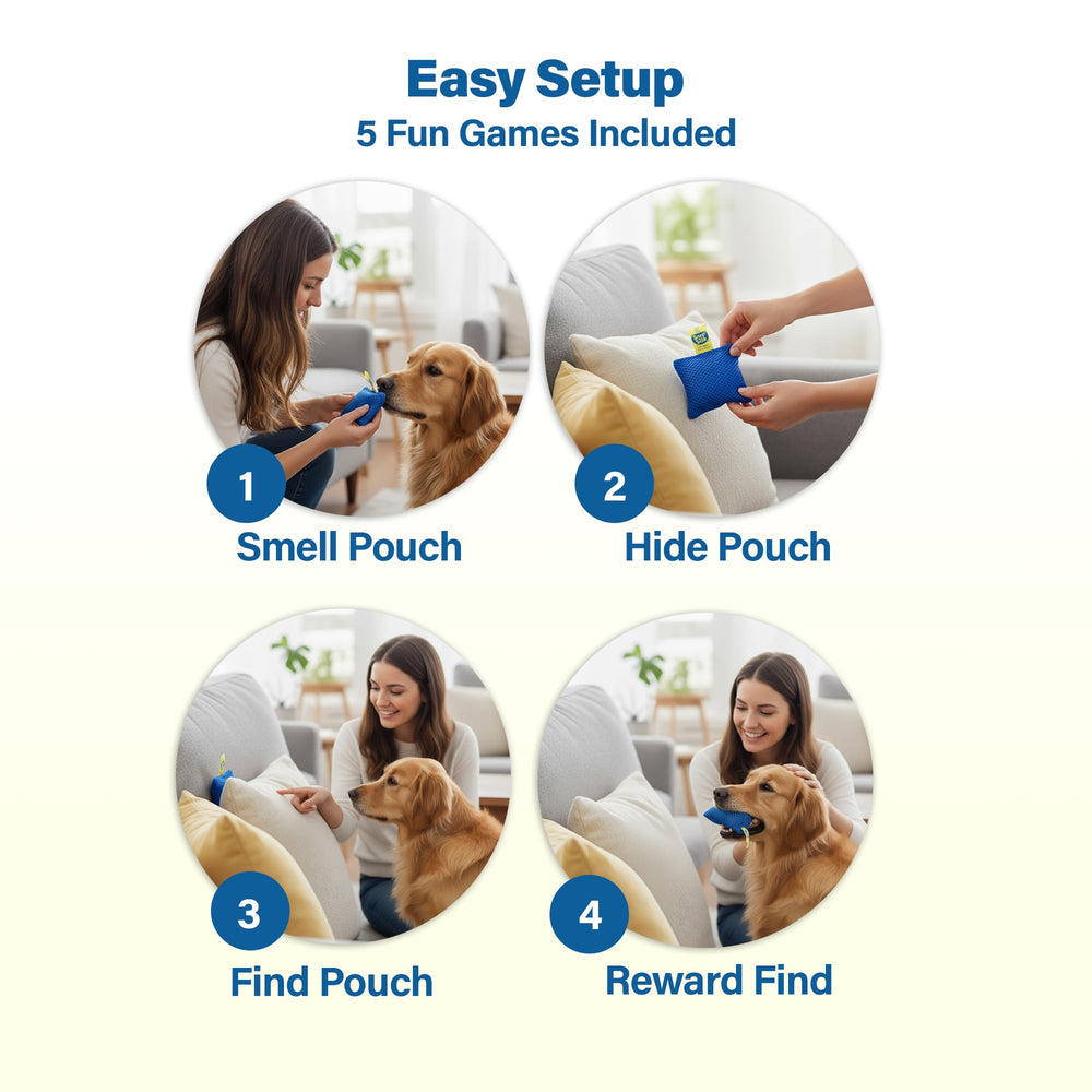 Race&Herd Original Dog Scent Training Kit unboxing and setup.