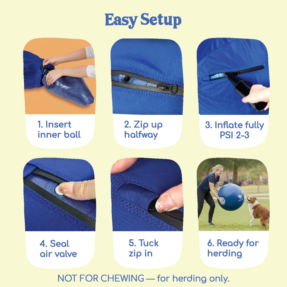 RaceHerd XXL close-up rubber texture highlights durable, non-toxic surface.