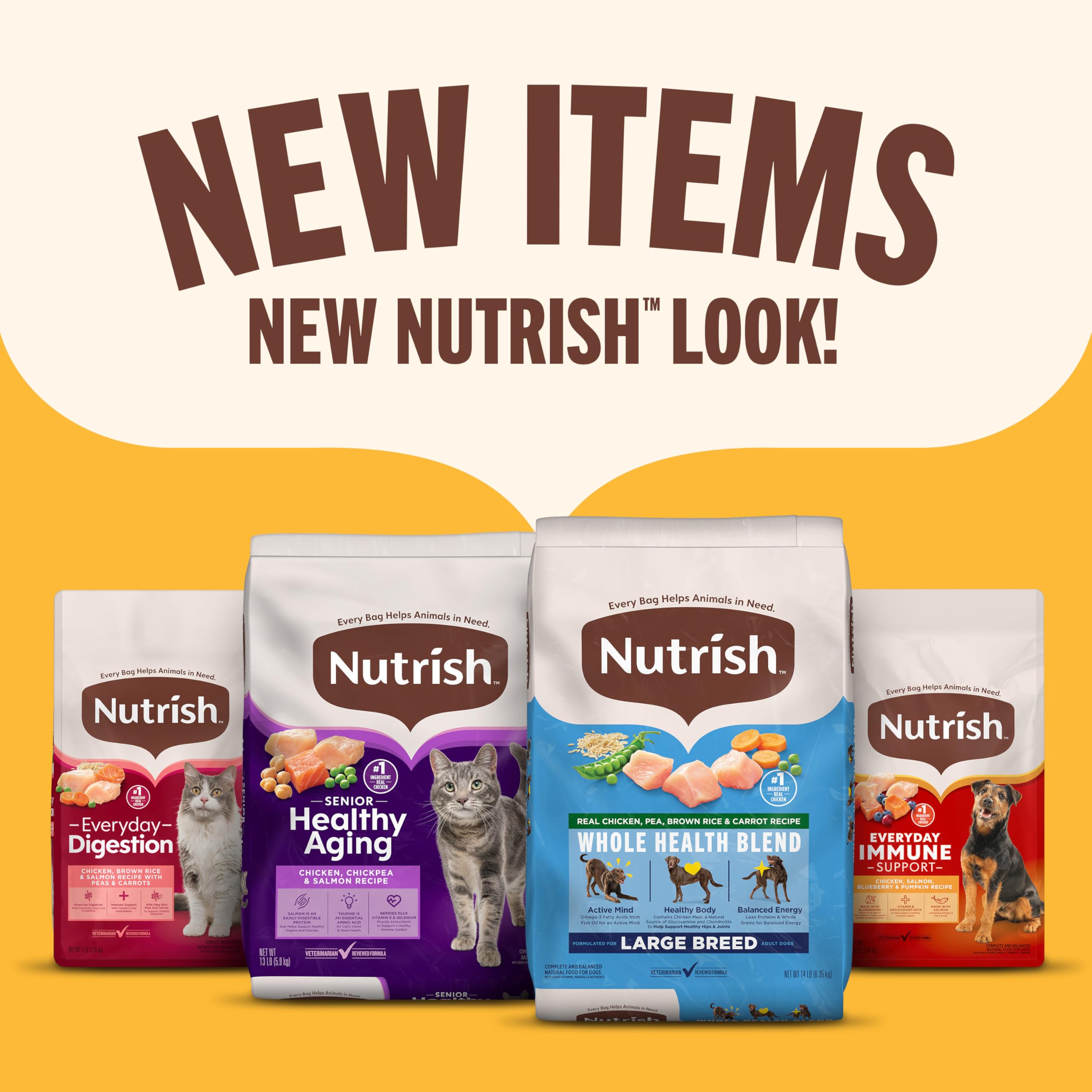 Rachael Ray Nutrish Soup Bones family dog with multiple sizes—suits small to large dogs.