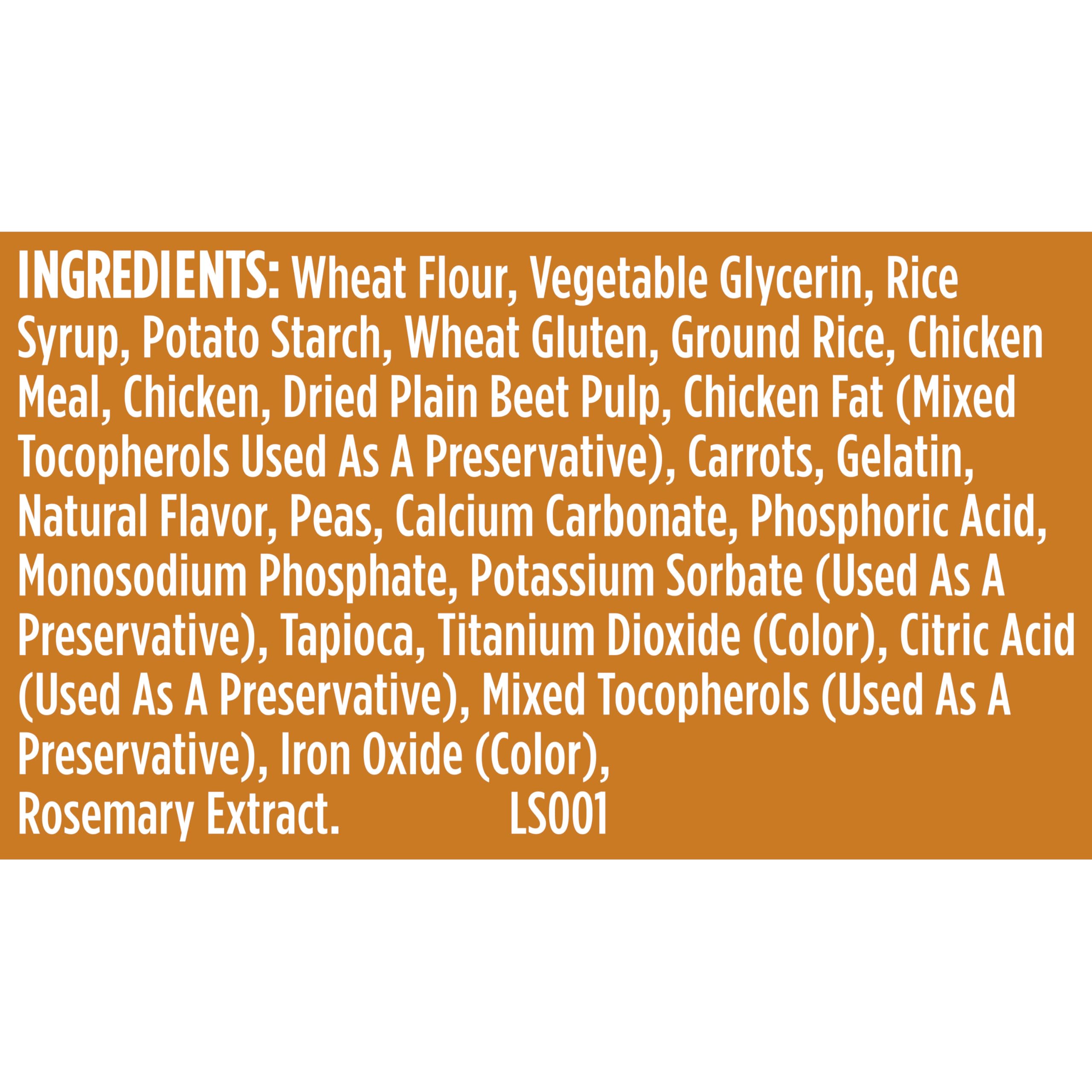 Rachael Ray Nutrish Soup Bones resealable bag—keeps treats fresh for longer.