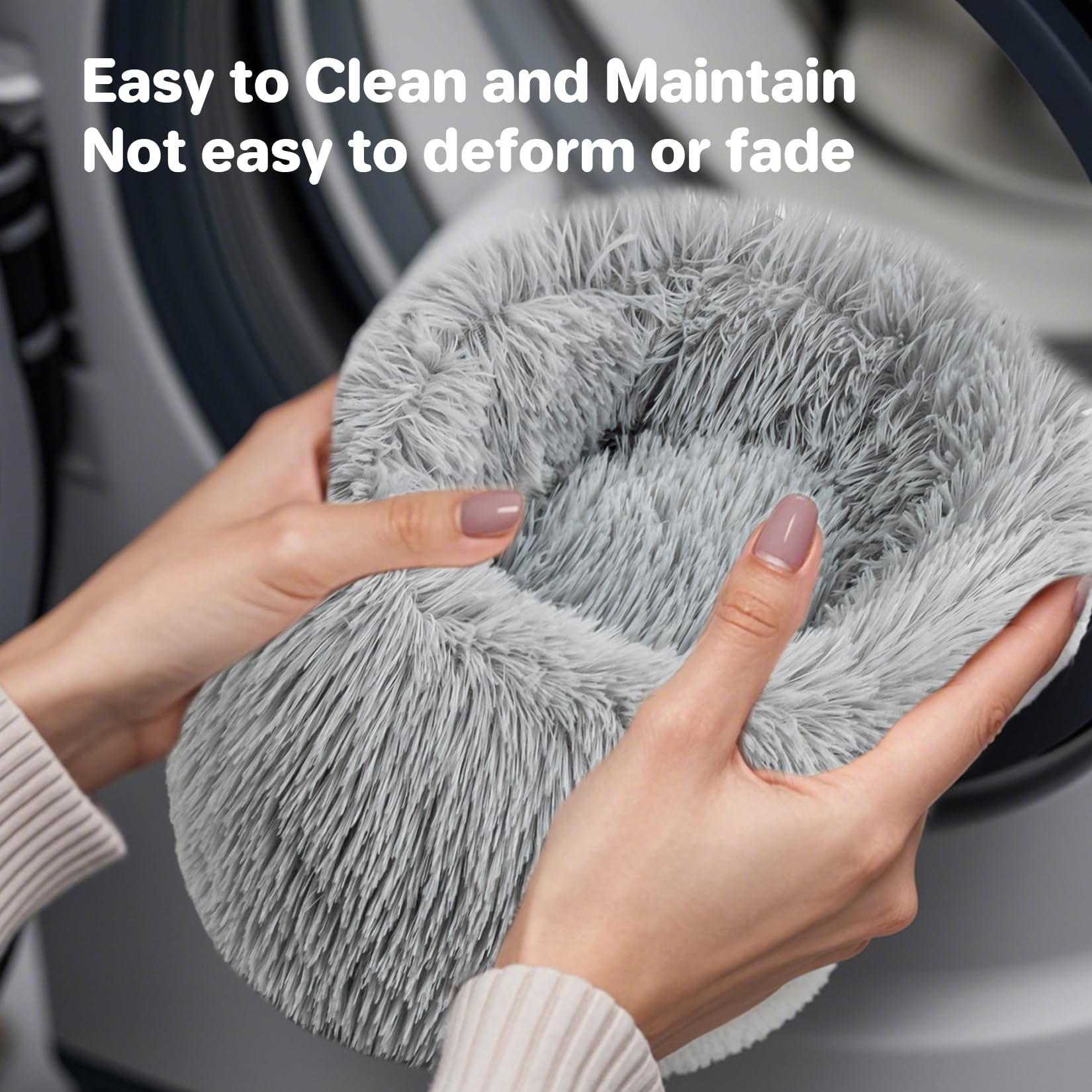 RAINFLOW cat bed round-donut in-room setup cozy corner for kittens