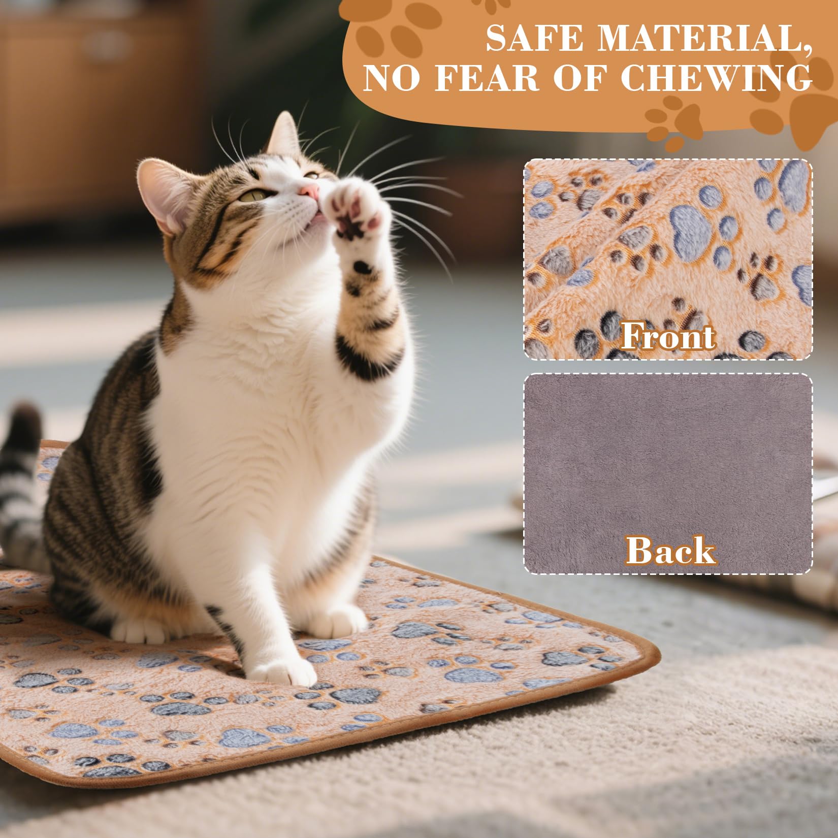 RAINFLOW blanket provides warmth retention, keeping small pets comfortable in cooler rooms.