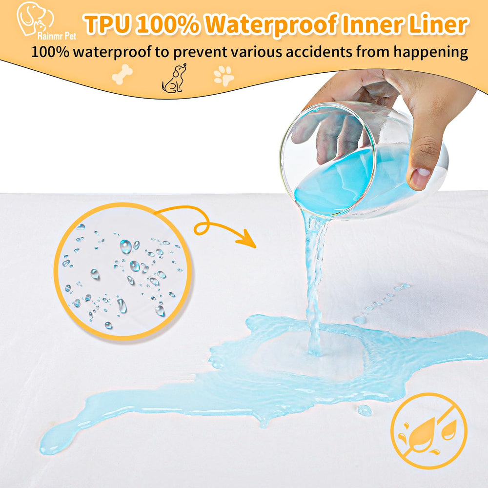 Rainmr orthopedic dog bed non-slip bottom keeps the bed stable on slick floors.