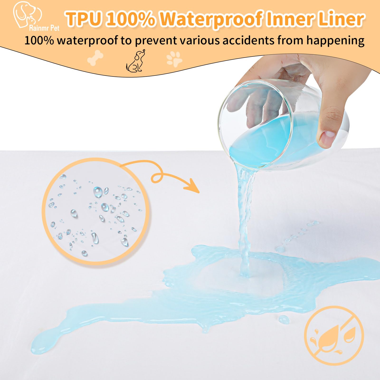 Rainmr removable washable cover makes cleaning quick and easy.