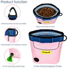 Raisingwell magnetic closure pouch helps prevent spills during active training.