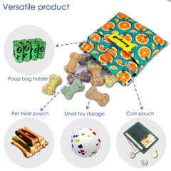 Raisingwell pouch with waterproof lining keeps messy spills contained