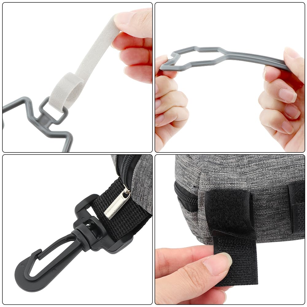 Ranjaner poop bag dispenser with refill opening makes bags quick to replace.