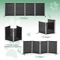 RANTILA dog gate rubber pads protect floors during lively sessions.