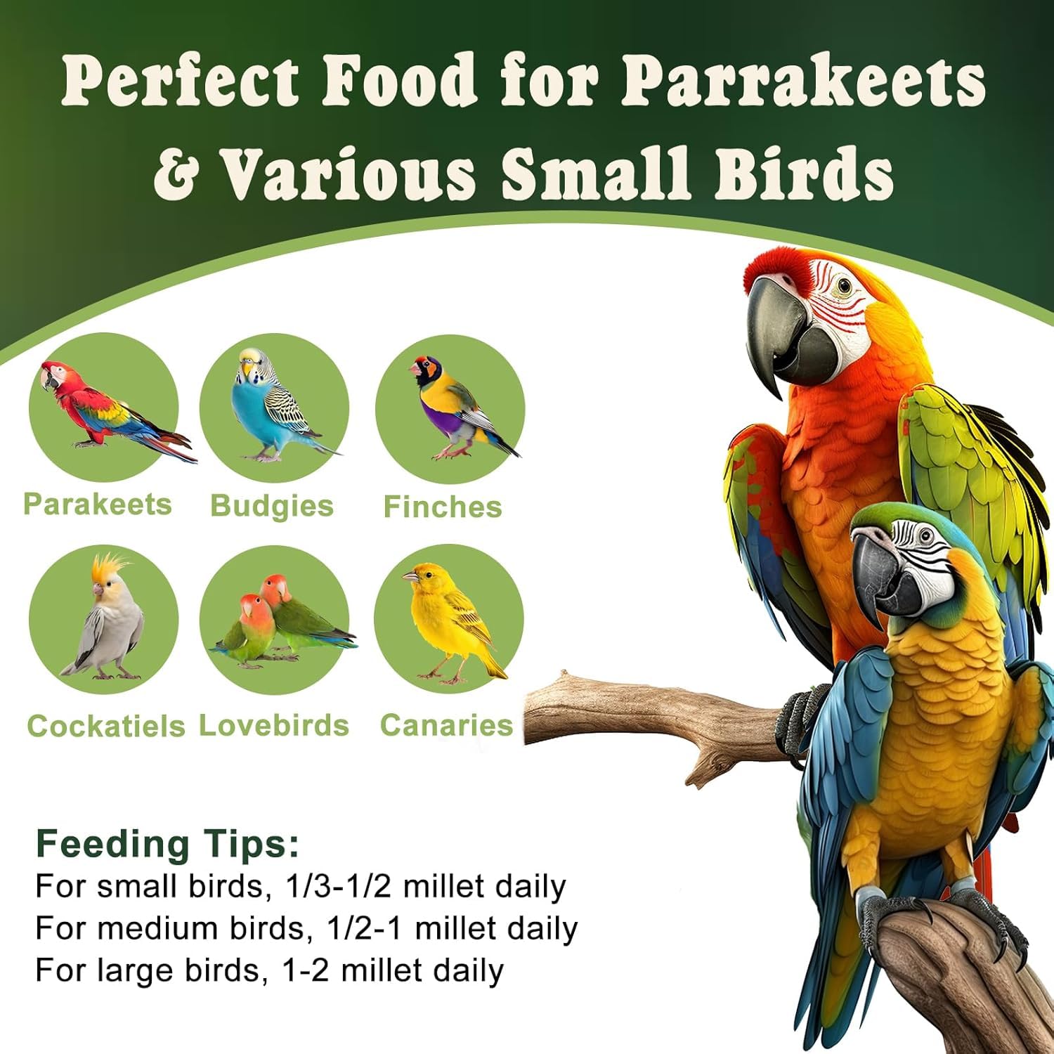 RANZ packaging and label emphasizes quality bird snack selection.