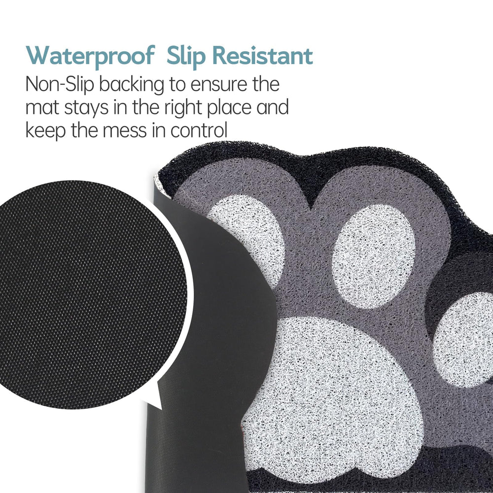 Rarenut anti-slip backing keeps the mat secure.