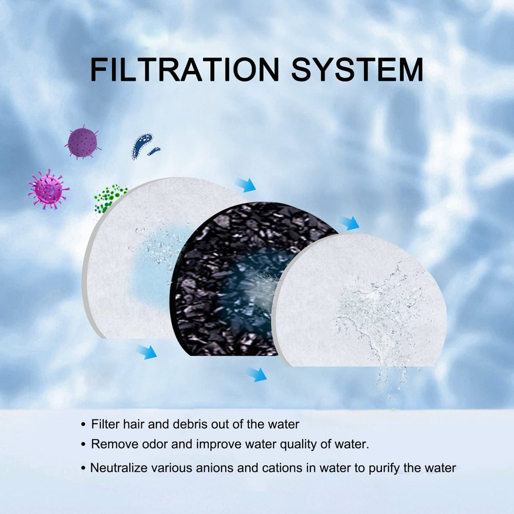 RASIEYA three-layer filtration reduces chlorine, heavy metals, and odors.
