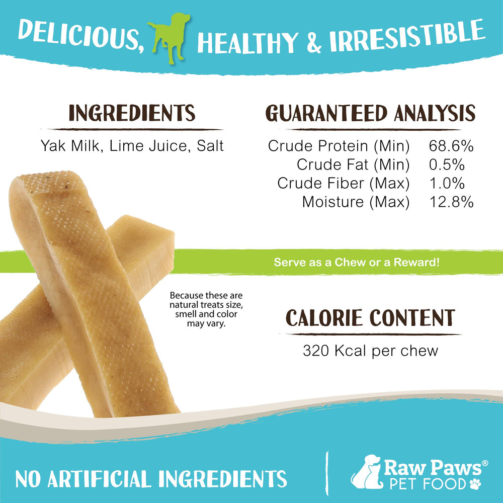 Raw Paws Himalayan yak chews calm-treat image for anxious moments
