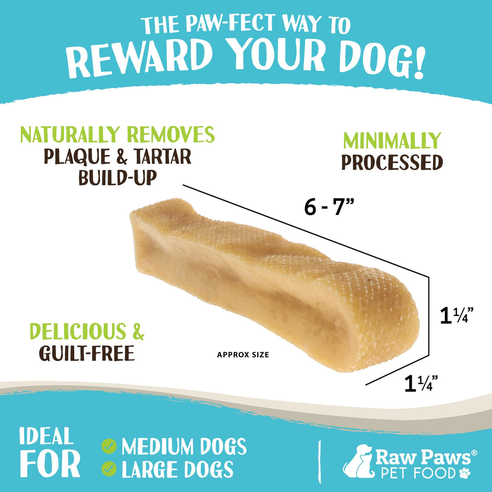 Raw Paws Himalayan Yak Chews single ingredient highlight natural yak milk.