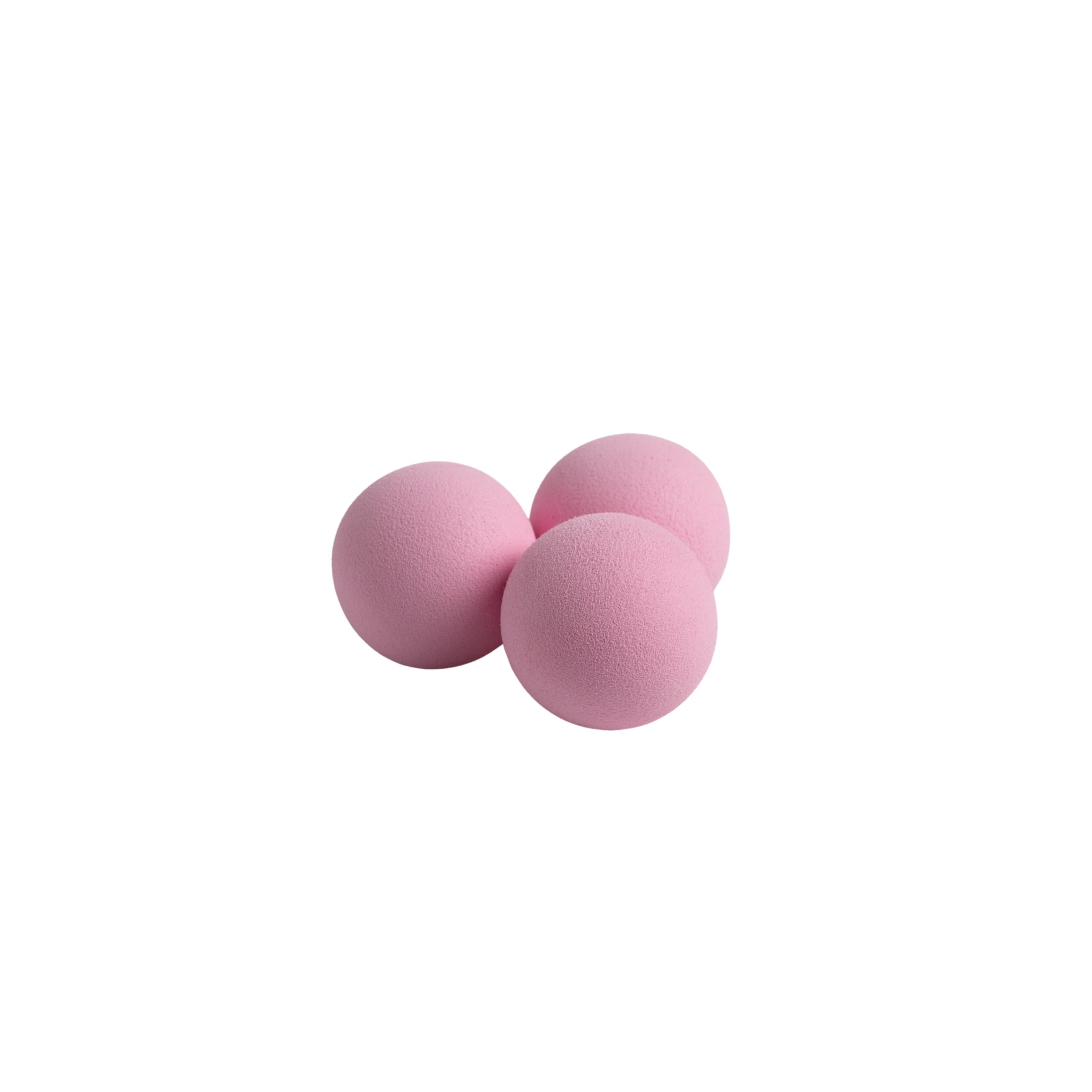 Rawry foam-ball cat toy set closeup foam texture highlights safe non-toxic material