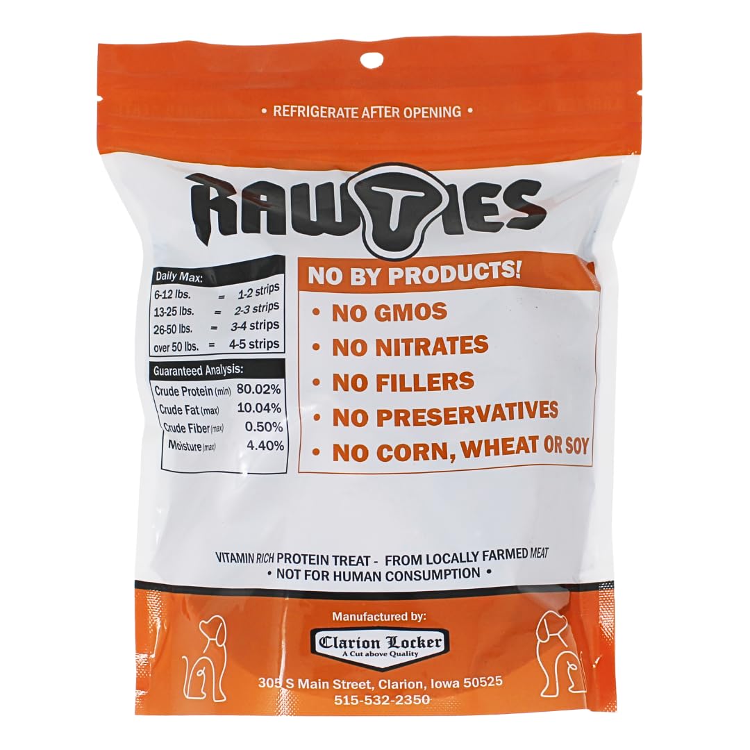 RAW TIES freeze-dried beef heart close-up highlighting natural beef texture for canine meals