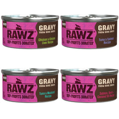 Rawz minced cat food lid closed demonstrates easy, convenient meal access.