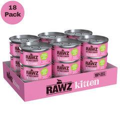RAWZ kitten pate is gum-free and BPA-free for clean nutrition.